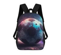 sinyumoney Space Soccer Ball Sac À Dos, Cartable Imprimé En 3D, Sac À Goûter, Sac À Dos De Voyage, Sac À Dos Entre Amis, Sac À Dos Scolaire Pour Filles Et Garçons 17inch