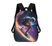 sinyumoney Space Surfing Odyssey -2 Sac À Dos Imprimé 3D Pour Enfants, Sac À Dos Léger Pour Écoliers Et Écoliers, Sac À Goûter Pour La Crèche 17inch
