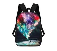 sinyumoney Space Trending Sac À Dos Scolaire Pour Filles Et Garçons, Sac À Dos Avec Poche, Sac À Dos Tendance Pour Enfants 17inch