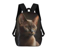 sinyumoney Sphynx Cat Sac À Dos Enfant, Cartable Imprimé En 3D Pour Garçons Et Adolescents 17inch