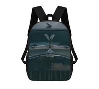 sinyumoney Spirit of Ecstasy Sacs À Dos Pour Enfants, Cartables Imprimés En 3D, Sacs À Dos Pour Élèves Du Primaire Et Du Collège, Garçons Et Filles 17inch