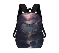 sinyumoney Spiritual Torii Gate Sacs À Dos Pour Enfants, Sac D'école Imprimé En 3D, Cartable Pour Enfants, Sac De Voyage, Sac À Dos Garçon Fille, Sac D'école Pour Enfants 17inch