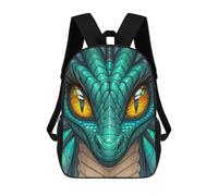 sinyumoney Stained Pretty Dragon Sac À Dos Scolaire Pour Enfants Imprimé En 3D, Idéal Pour Les Voyages Et Les Lectures, Pour Les Garçons Et Les Élèves Du Primaire 17inch