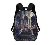 sinyumoney Stairway to Cosmic Heaven Sacs À Dos Imprimés En 3D Pour Enfants, Sacs D'école Tendance Pour Garçons, Élèves Du Primaire Et Du Collège 17inch