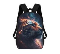 sinyumoney Star Hunter Tiger Sacs À Dos, Sac À Dos Enfant, Sac D'école, Sac À Dos De Voyage Imprimé En 3D, Accessoire De Mode, Sac À Dos Imperméable Pour Enfants 17inch