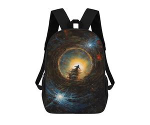 sinyumoney Staring Into The Void Sacs À Dos Scolaires Pour Enfants, Sac D'école Imprimé En 3D Pour Garçons, Élèves Du Primaire Et Du Collège 17inch