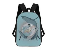 sinyumoney Stay Calm Under Pressure Sac À Dos Enfant Fille 3D, Sac D'école, Sac À Dos Pour Tout-petits, Sac À Dos Décontracté, Sac À Livres Tendance 17inch