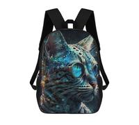 sinyumoney Steampunk Cat Goggles Art Sacs À Dos Scolaires Pour Garçons Et Filles, Sacs À Dos Décontractés Pour Le Sport, Sacs À Dos De Grande Capacité Pour L'école Primaire 17inch