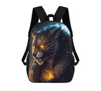 sinyumoney Steampunk Wolf Armor -1 Sacs À Dos Décontractés Pour Enfants, Sacs D'école Pour Adolescents, Filles Et Garçons, Sacs À Dos Pour Livres 17inch