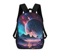 sinyumoney Stellar Galaxy Planet Sac À Dos Scolaire, Sac À Dos Pour Garçons Et Adolescents, Cadeau, Sac À Dos Imprimé En 3D, Sac À Dos Scolaire, Sac À Livres 17inch