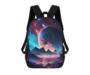 sinyumoney Stellar Galaxy Planet Sac À Dos Scolaire, Sac À Dos Pour Garçons Et Adolescents, Cadeau, Sac À Dos Imprimé En 3D, Sac À Dos Scolaire, Sac À Livres 17inch