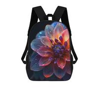 sinyumoney Stuning Dahlia Flowers Sacs À Dos Scolaires Pour Enfants, Cartables Imprimés En 3D, Sacs D'école Tendance Pour Garçons, Élèves Du Primaire Et Du Collège 17inch