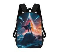 sinyumoney Super Astronaut Sacs À Dos Tendance Imprimés En 3D 17inch Sac D'école Décontracté Pour Enfants, Garçons, Élèves Du Primaire Et Du Collège