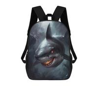 sinyumoney Surreal Fantasy Shark Sacs À Dos Pour Enfants 17inch Sac À Dos Scolaire, Sac Imprimé En 3D, Cartable Pour Enfants, Sac De Voyage, Sac À Dos Garçon Fille, Sac D'école Pour Enfants