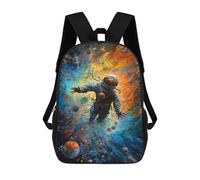 sinyumoney Swallowed By The Universe Sac À Dos Scolaire Pour Filles Et Garçons, Grand Sac À Dos Léger Pour Enfants Et Étudiants 17inch
