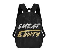 sinyumoney Sweat Equity Sacs À Dos Scolaires, Sacs À Dos Décontractés Pour L'école, Le Travail Et Les Voyages, Pour Adolescents, Filles, Garçons, Femmes Et Hommes 17inch
