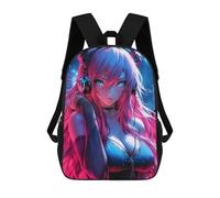 sinyumoney Sweet Demon Girl Sac À Dos Imprimé 3D Pour Enfants, Sac À Dos Léger Pour Écoliers Et Écoliers, Sac À Goûter Pour La Crèche 17inch