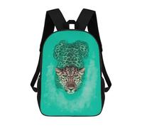 sinyumoney Swimming Jaguar in Clear Water Sac À Dos Scolaire Pour Enfants, Imprimé En 3D, Sac À Dos Tendance Pour Garçons, Élèves Du Primaire Et Du Collège 17inch