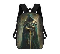 sinyumoney Swordsman Sac À Dos Scolaire Imprimé En 3D Pour Garçons Et Filles, Sac À Dos Pour Ordinateur Portable Pour Enfants/étudiants/adultes 17inch