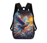 sinyumoney Symphony of Flight Sacs À Dos Imprimés En 3D Pour Enfants 17inch Sacs À Dos Tendance Et Décontractés Pour La Journée, Sacs De Voyage, Sacs À Dos D'extérieur Pour Garçons Et Filles