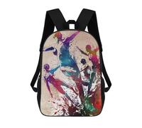 sinyumoney Synchronized Swimming Sac À Dos Scolaire Imprimé En 3D Pour Enfants, Sac À Dos De Voyage Tendance Et Décontracté Pour Écoliers 17inch