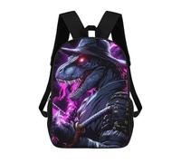 sinyumoney T-rex Raptor Ninja Animal Sac À Dos Scolaire Imprimé En 3D Pour Garçons Et Filles, Sac À Dos Pour Enfants, Sac De Voyage 17inch