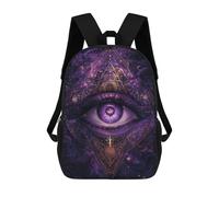 sinyumoney The All Seeing Eye Sac À Dos Scolaire Pour Enfants Imprimé En 3D, Idéal Pour Les Voyages Et Les Livres 17inch