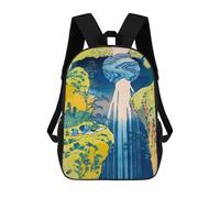 sinyumoney The Amida Falls Sacs À Dos Scolaires Pour Enfants, Sac D'école Tendance, Sac D'école Imprimé En 3D Pour Garçons, Élèves Du Primaire Et Du Collège 17inch