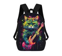 sinyumoney The Ashera Cat Dark Sac À Dos Enfant, Cartable Pour Garçons Et Adolescents, Sac À Dos De Voyage, Sac À Dos Scolaire, Sac À Livres 17inch