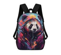 sinyumoney The Comfortable Panda 2 Sac À Dos Scolaire Imprimé En 3D Pour Enfants, Sac À Dos Garçon/fille, Sac De Voyage Pour Enfants 17inch