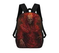 sinyumoney The Devil Inside Sac À Dos Scolaire Pour Enfants, Imprimé En 3D, Pour Garçons, Élèves Du Primaire Et Du Collège 17inch