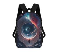 sinyumoney The Door to The Unknown V1 Sac À Dos Imprimé En 3D Pour Enfants, Sac À Dos Scolaire, Sac À Dos De Voyage Pour Enfants, Sac À Livres Grande Capacité, Sac À Dos Pour Enfants 17inch