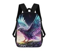 sinyumoney The Eagle Paint Sac À Dos Scolaire Pour Enfants, 43 Cm (17 Pouces), Imprimé En 3D, Pour Garçons, Élèves Du Primaire Et Du Collège