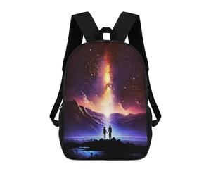 sinyumoney The Event Horizon Lovers Sac À Dos Imprimé En 3D Pour Enfants, Sac D'école Grande Capacité, Sac De Voyage, Sac À Livres, Sac À Dos Scolaire Pour Enfants 17inch