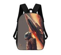 sinyumoney The Final Frontier Sac À Dos Enfant Imprimé En 3D, Sac D'école Pour Garçons, Sac À Dos Cool Et Décontracté, Sac À Dos Amusant Pour Enfants Et Adolescents 17inch