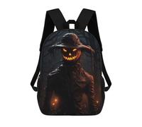 sinyumoney The Haunted Scarecrow Sacs À Dos Scolaires Pour Enfants, Sac D'école Imprimé En 3D Pour Garçons, Élèves Du Primaire Et Du Collège 17inch