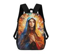 sinyumoney The High Priestess - Spectrum Tarot Series Sacs À Dos Imprimés En 3D Pour Enfants, Sacs D'école Tendance Pour Garçons, Sacs De Voyage, Sacs Scolaires Pour Élèves Du Primaire 17inch