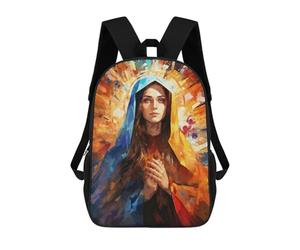 sinyumoney The High Priestess - Spectrum Tarot Series Sacs À Dos Imprimés En 3D Pour Enfants, Sacs D'école Tendance Pour Garçons, Sacs De Voyage, Sacs Scolaires Pour Élèves Du Primaire 17inch