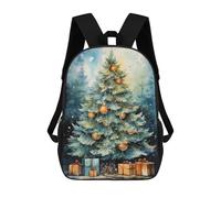 sinyumoney The Joy Of Christmas Sac À Dos Scolaire Pour Adolescents, Imprimé En 3D, Ajustable, À Poches Tendance, Pour Enfants, Garçons, Filles, Étudiants Et Adolescents 17inch