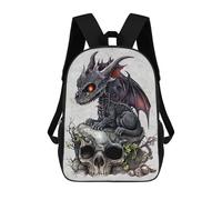 sinyumoney The King Of Darkness Sacs À Dos Imprimés En 3D Pour Enfants, Sacs D'école Tendance Pour Garçons, Sacs De Voyage, Sacs Scolaires Pour Élèves Du Primaire 17inch