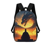 sinyumoney The Legend Dragon Sac À Dos Imprimé 3D Pour Enfants, Sac À Dos Léger Pour Écoliers Et Écoliers, Sac À Goûter Pour La Crèche 17inch