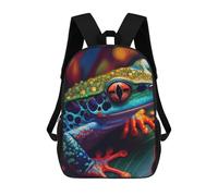 sinyumoney The Little Jumping Frog 2 Sacs À Dos Pour Enfants, Cartables Imprimés En 3D, Sacs À Dos Pour Élèves Du Primaire Et Du Collège (garçons Et Filles) 17inch