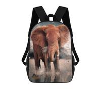 sinyumoney The Lonely Elephant Sacs À Dos Pour Enfants, Cartables Imprimés En 3D, Sacs À Dos Pour Élèves Du Primaire Et Du Collège (garçons Et Filles) 17inch