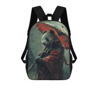 sinyumoney The Mysterious Panda Sac À Dos Enfant, Cartable Pour Garçons Et Adolescents, Sac À Dos De Voyage, Sac À Dos Scolaire, Sac À Livres 17inch