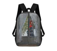 sinyumoney The Red Kerchief Monet Sacs À Dos Pour Enfants, Cartables Imprimés En 3D, Sacs À Dos Pour Élèves Du Primaire Et Du Collège (garçons Et Filles) 17inch