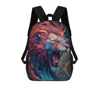 sinyumoney The Roaring Lion Sacs À Dos Pour Enfants, Cartables Imprimés En 3D, Sacs À Dos Pour Élèves Du Primaire Et Du Collège (garçons Et Filles) 17inch