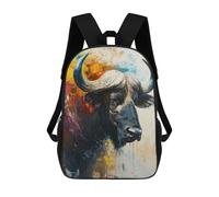 sinyumoney The Sacred Water Buffalo Sacs À Dos Pour Enfants, Sac D'école Imprimé En 3D, Cartable Pour Enfants, Sac De Voyage, Sac À Dos Garçon Fille, Sac D'école Pour Enfants 17inch