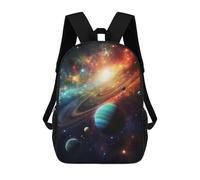 sinyumoney The Solar System Sac À Dos Scolaire Pour Enfants Imprimé En 3D, Idéal Pour Les Voyages Et Les Lectures, Pour Les Garçons Et Les Élèves Du Primaire 17inch