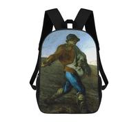 sinyumoney The Sower by Millet Sacs À Dos, Sac À Dos Enfant, Sac D'école, Sac À Dos De Voyage Imprimé En 3D, Accessoire De Mode, Sac À Dos Imperméable Pour Enfants 17inch