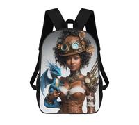 sinyumoney The Steampunk Enchantress Sac À Dos Scolaire Imprimé En 3D Pour Garçons Et Filles, Sac À Dos Pour Ordinateur Portable Pour Enfants/étudiants/adultes 17inch